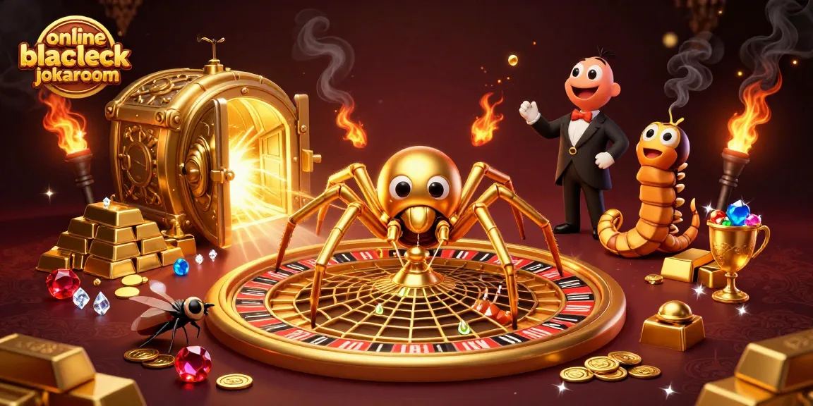 Experience the excitement of online blackjack jokaroom with engaging 3D characters and rich golden visuals.